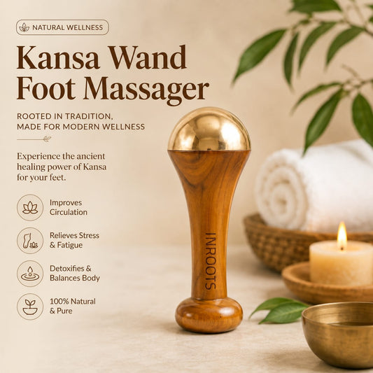Kansa Wand Foot Massager